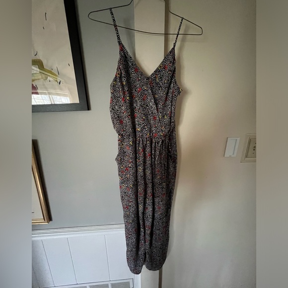 Anthropologie jumpsuit with colorful pattern - Picture 3 of 7
